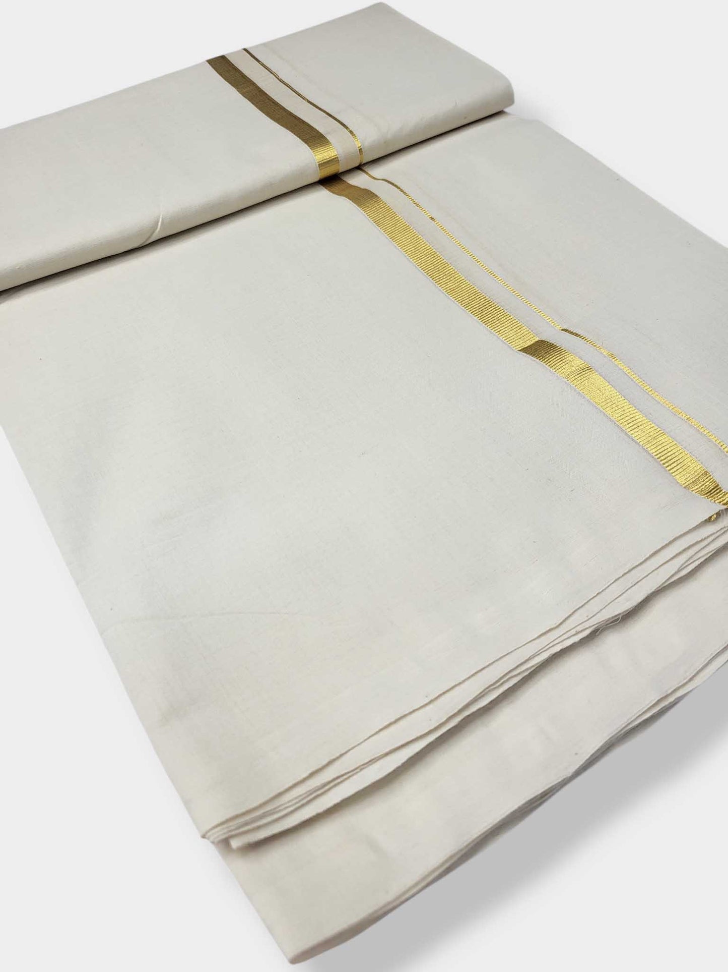 Balaramapuram Handloom Double Mundu Pure Cotton