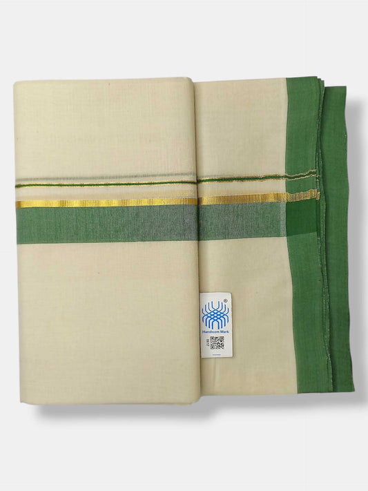 Kerala Balaramapuram Pure Cotton Handloom Mundu/Dhoti