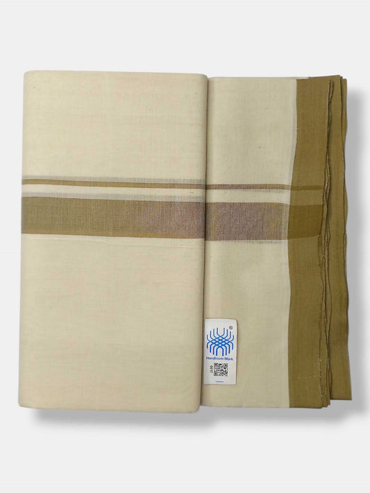 Kerala Balaramapuram Pure Cotton Handloom Mundu/Dhoti