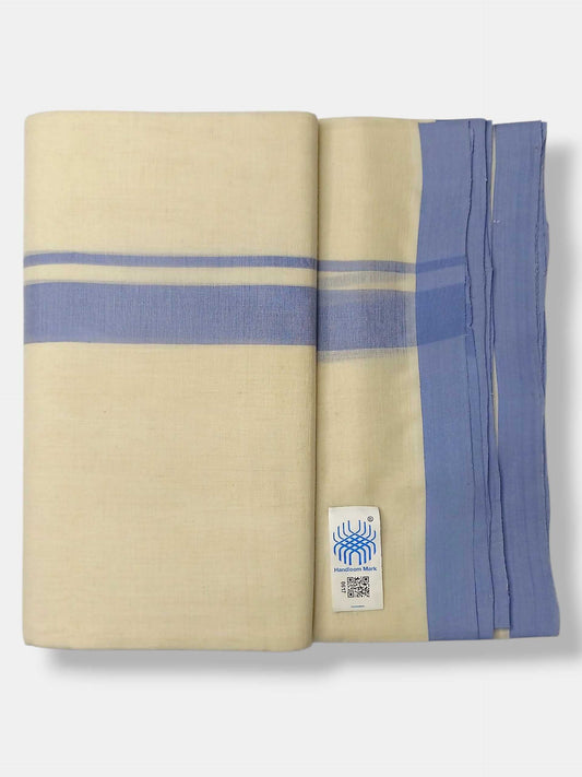 Kerala Balaramapuram Pure Cotton Handloom Mundu/Dhoti