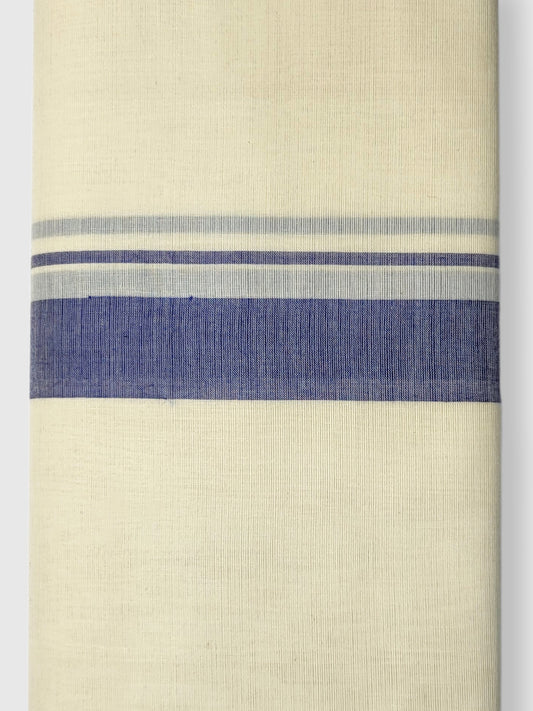 Kerala Balaramapuram Pure Cotton Handloom Mundu/Dhoti