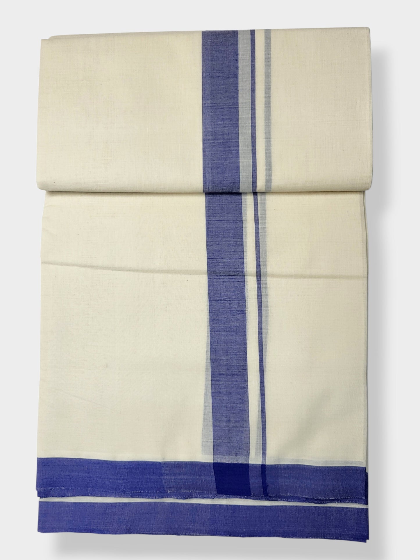 Kerala Balaramapuram Pure Cotton Handloom Mundu/Dhoti