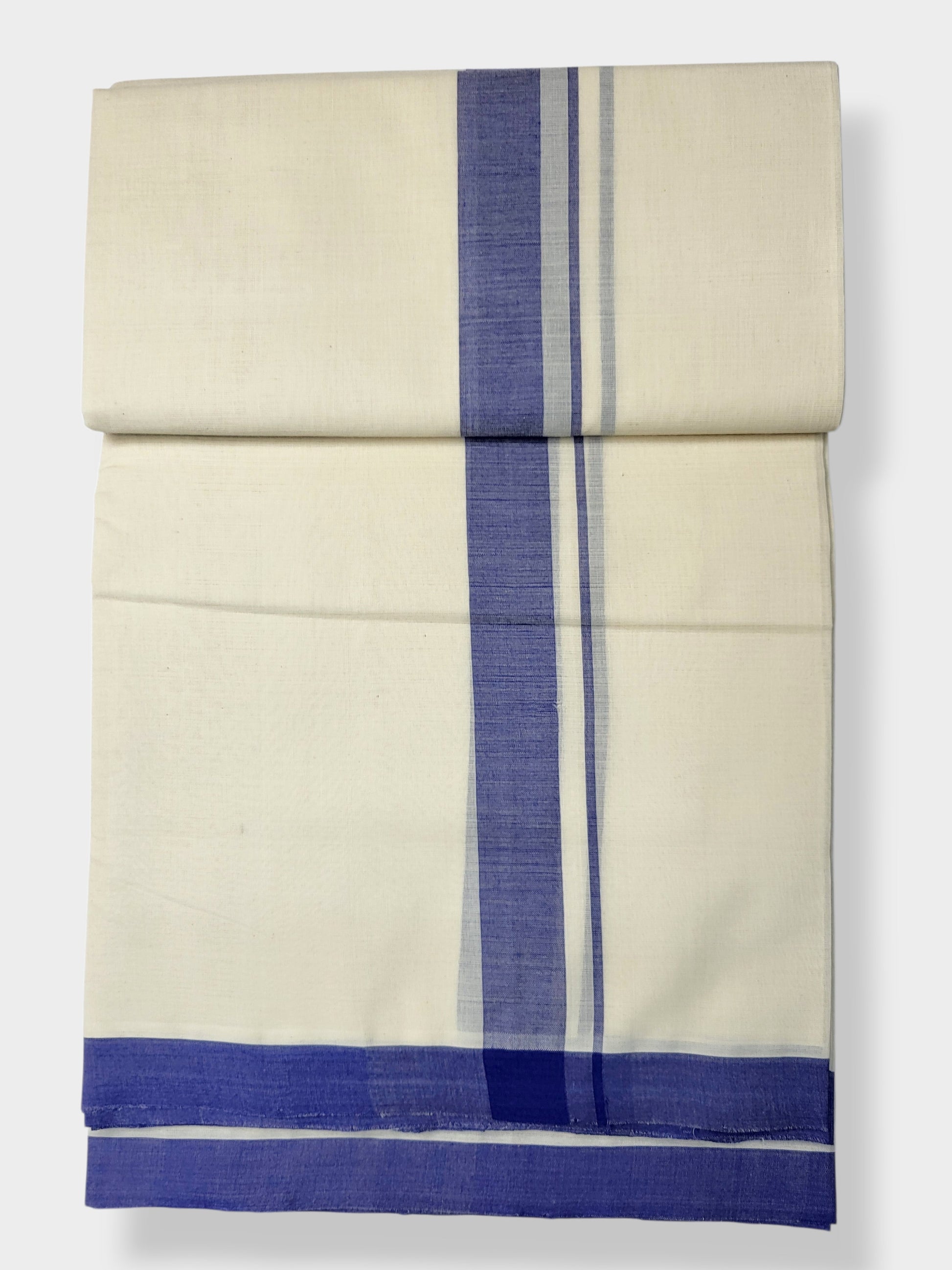 Kerala Balaramapuram Pure Cotton Handloom Mundu/Dhoti