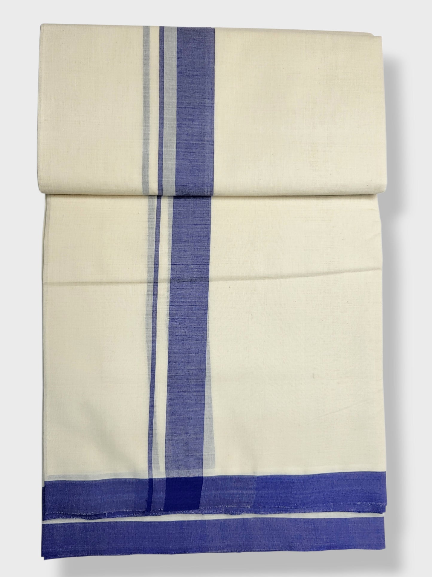 Kerala Balaramapuram Pure Cotton Handloom Mundu/Dhoti