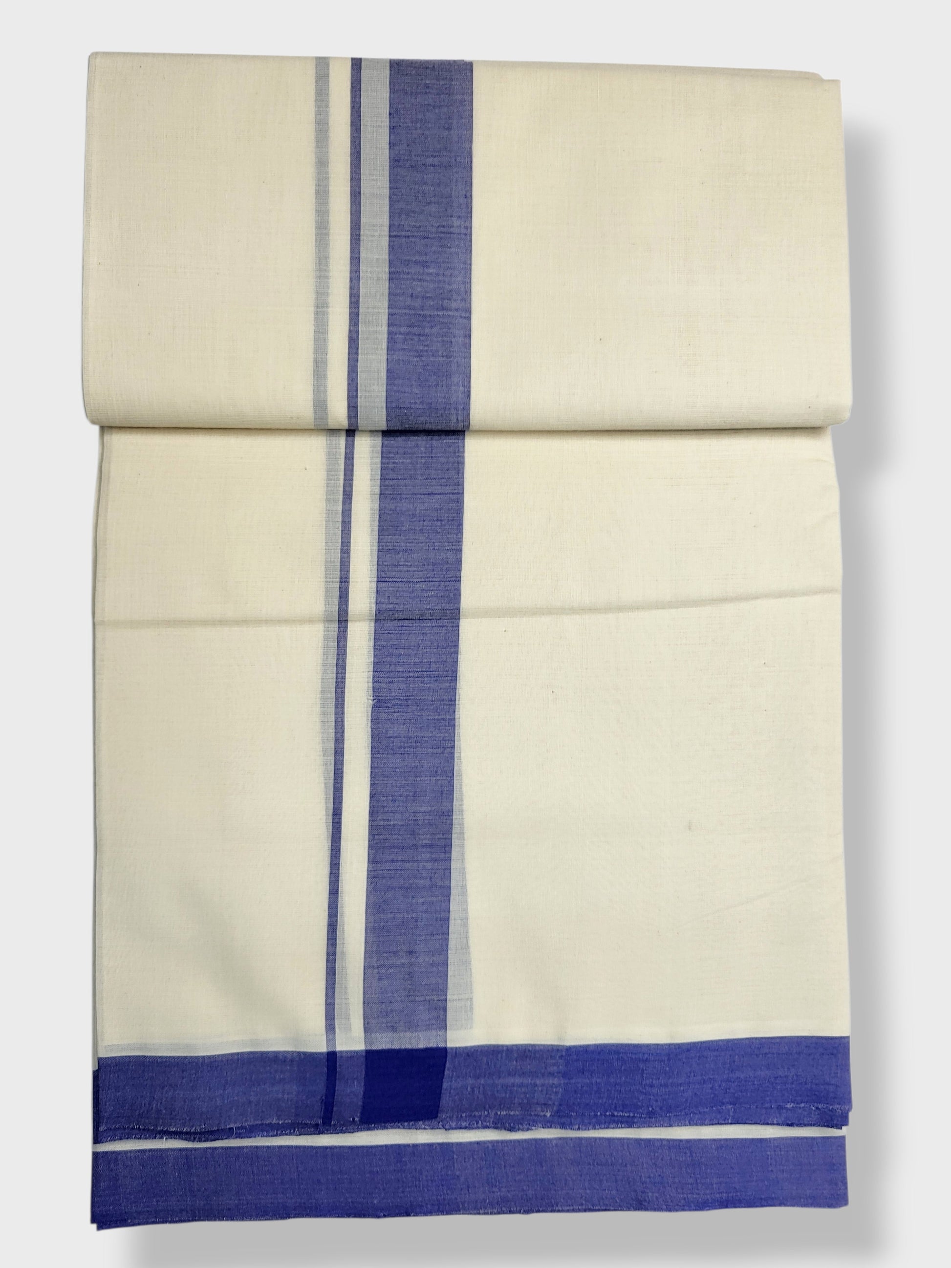 Kerala Balaramapuram Pure Cotton Handloom Mundu/Dhoti