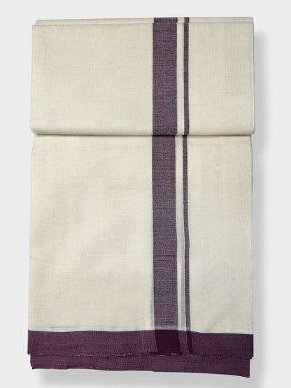 Kerala Balaramapuram Pure Cotton Handloom Mundu/Dhoti