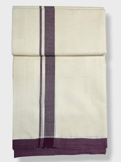 Kerala Balaramapuram Pure Cotton Handloom Mundu/Dhoti