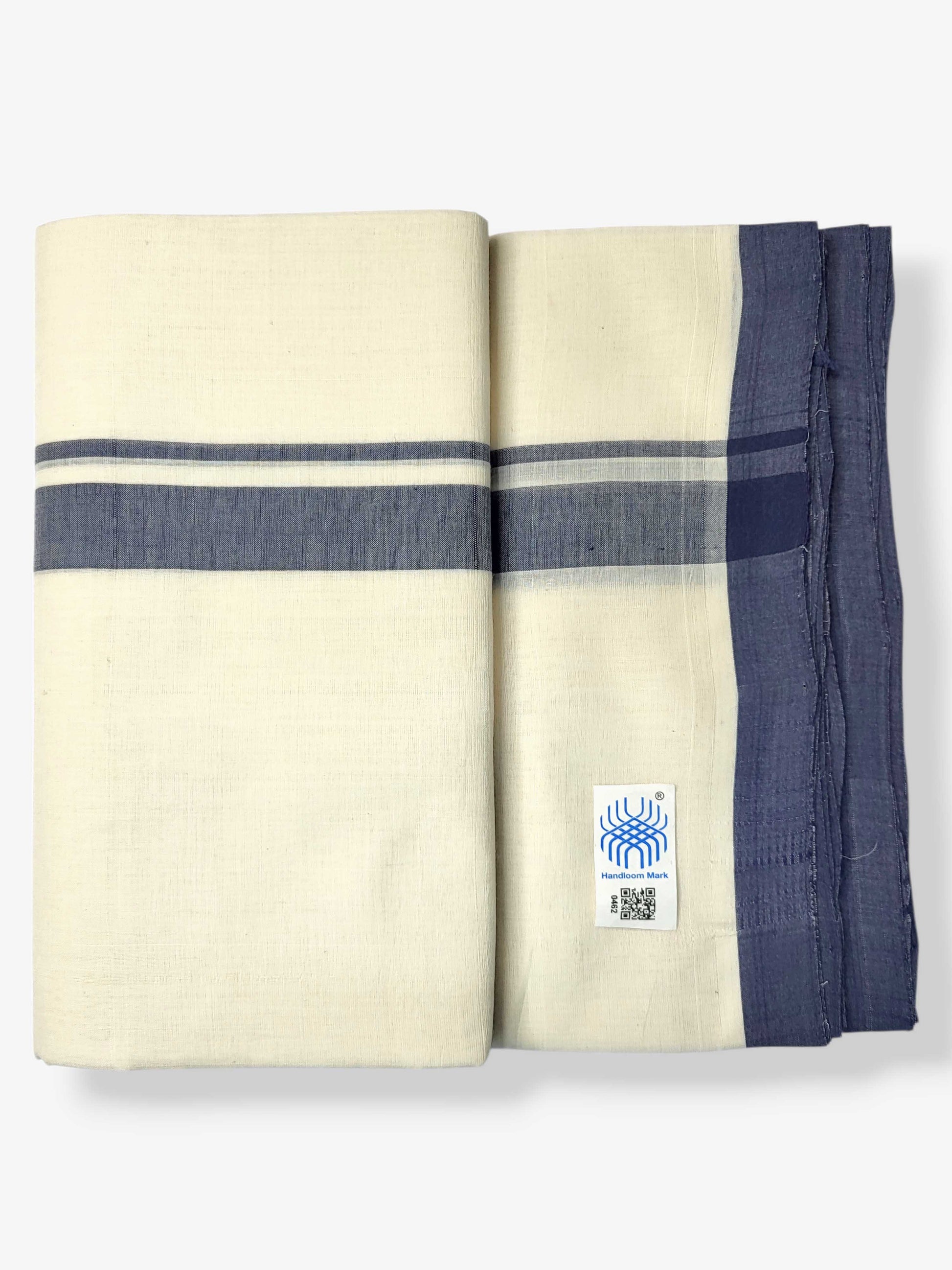 Kerala Balaramapuram Pure Cotton Handloom Mundu/Dhoti