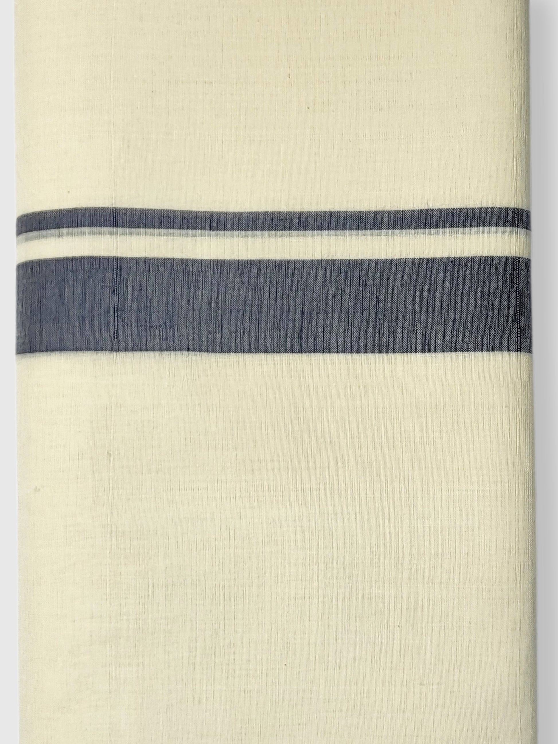 Kerala Balaramapuram Pure Cotton Handloom Mundu/Dhoti