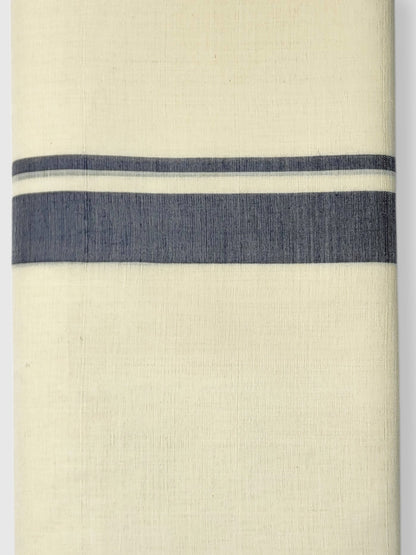 Kerala Balaramapuram Pure Cotton Handloom Mundu/Dhoti