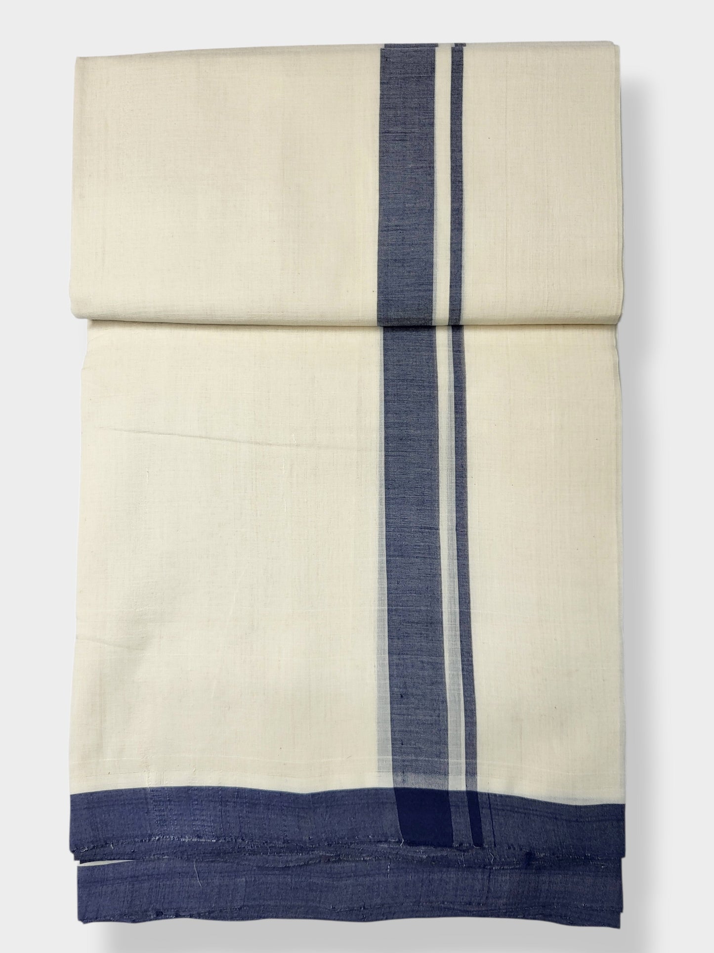 Kerala Balaramapuram Pure Cotton Handloom Mundu/Dhoti