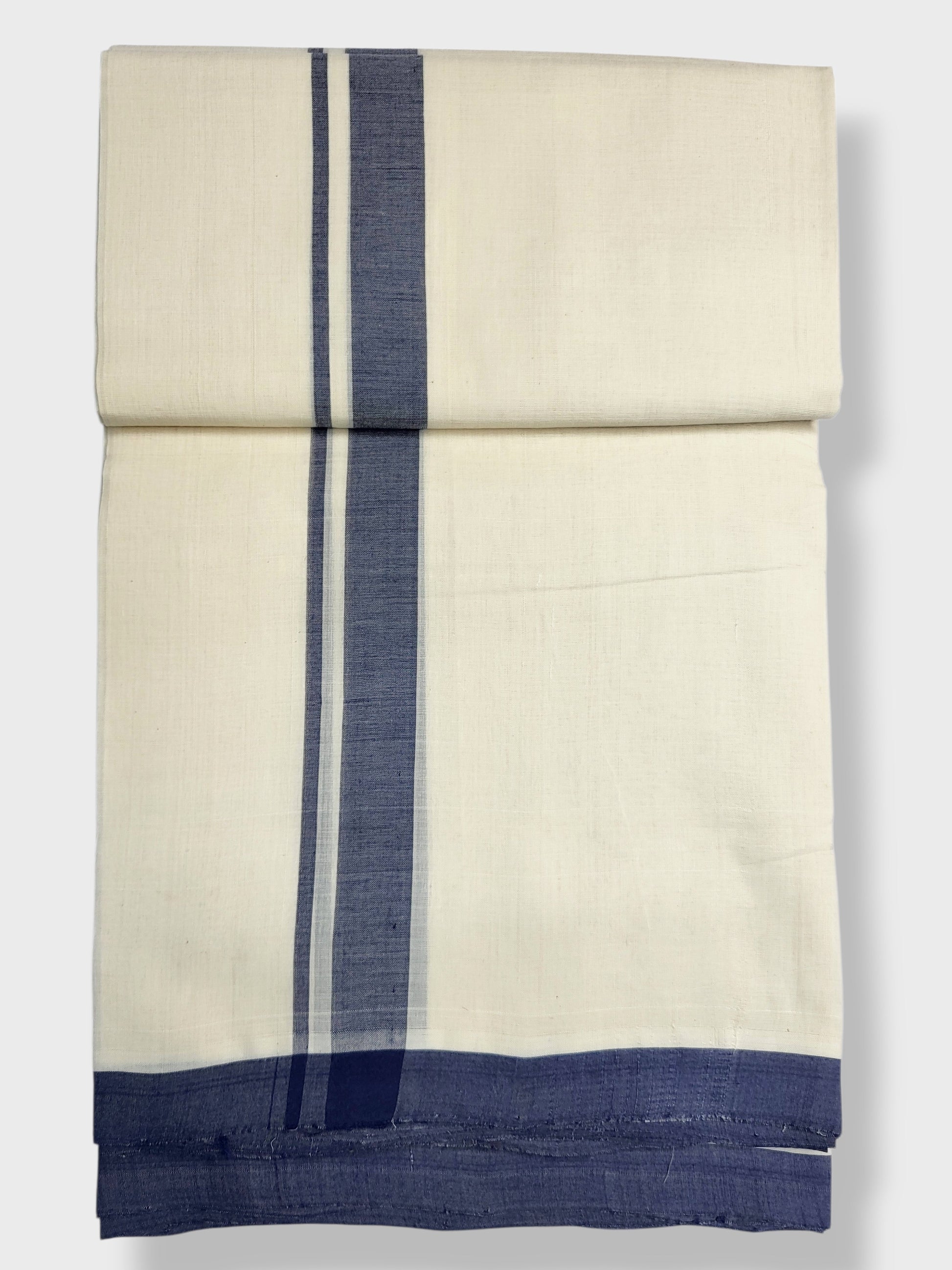 Kerala Balaramapuram Pure Cotton Handloom Mundu/Dhoti