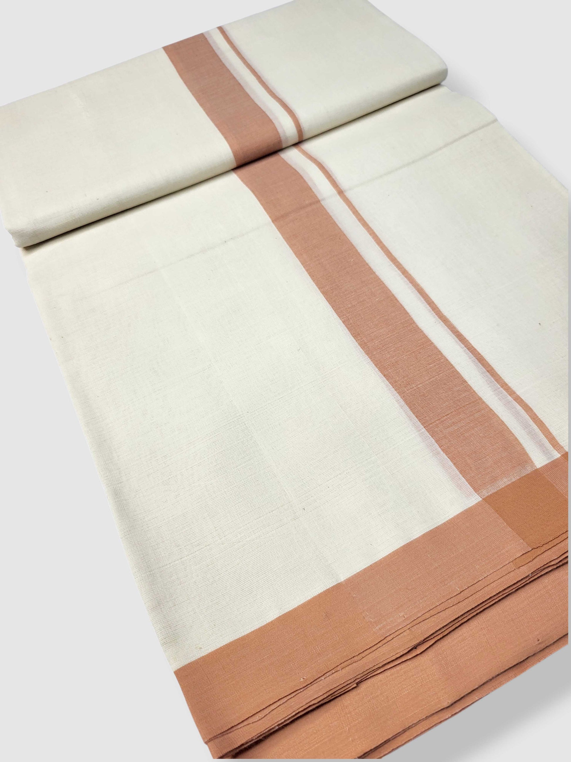 Kerala Balaramapuram Pure Cotton Handloom Mundu/Dhoti