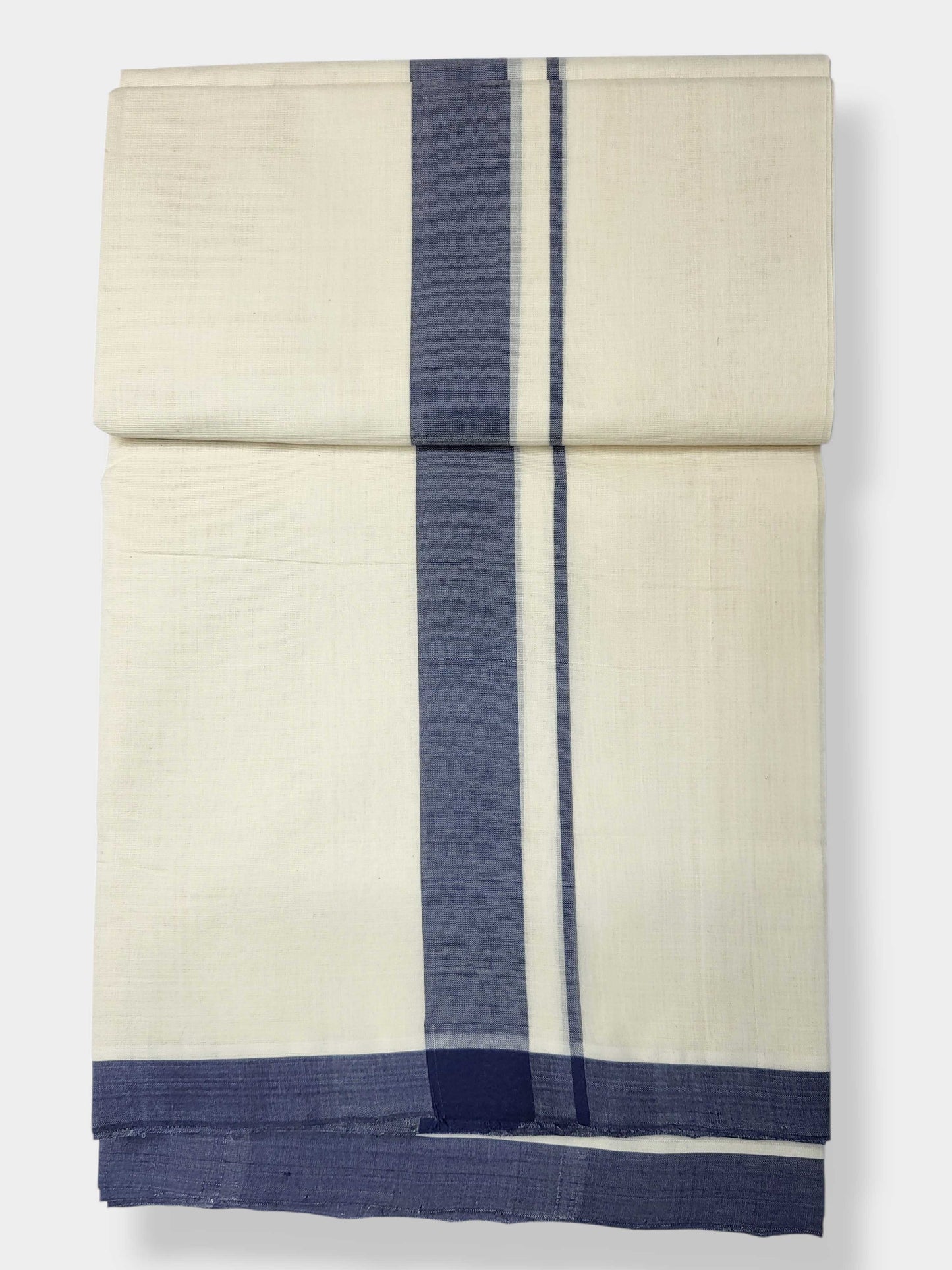 Kerala Balaramapuram Pure Cotton Handloom Mundu/Dhoti