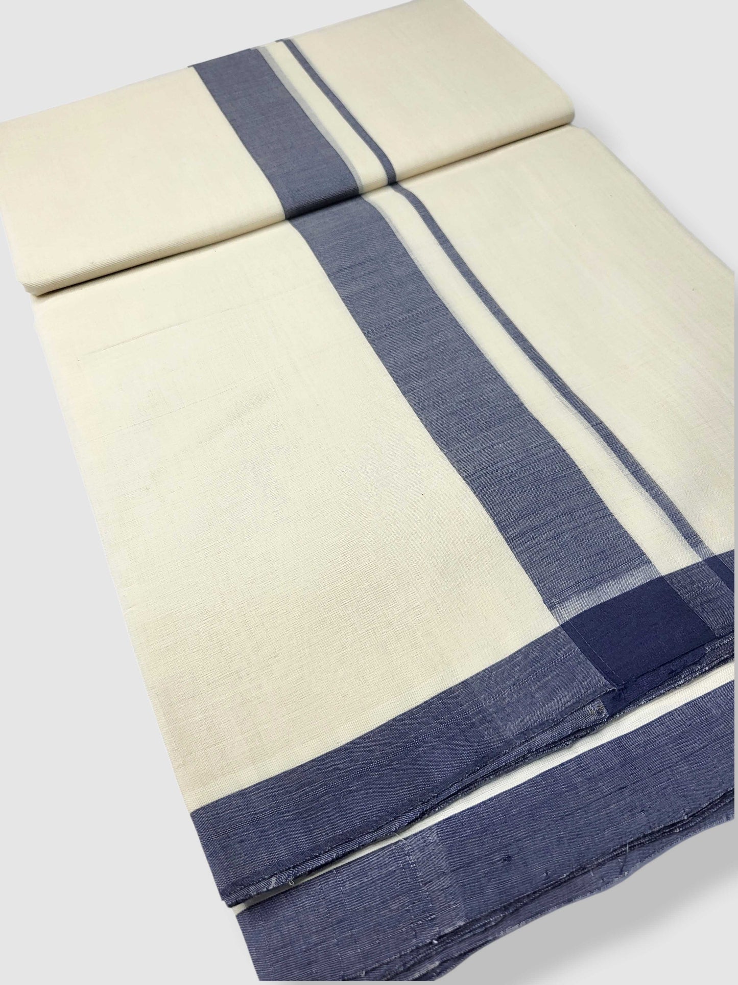 Kerala Balaramapuram Pure Cotton Handloom Mundu/Dhoti