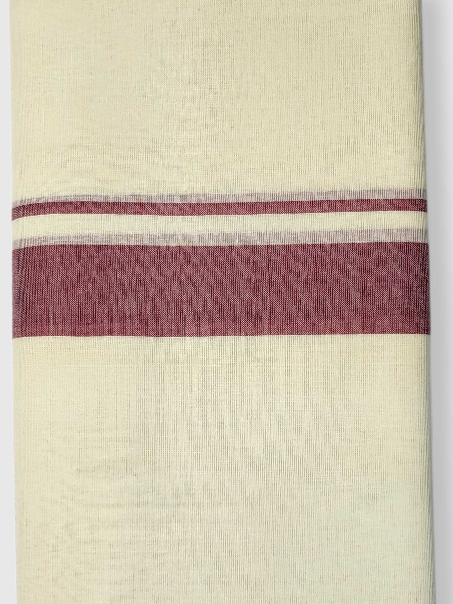 Kerala Balaramapuram Pure Cotton Handloom Mundu/Dhoti