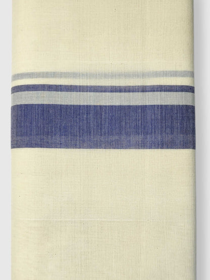 Kerala Balaramapuram Pure Cotton Handloom Mundu/Dhoti