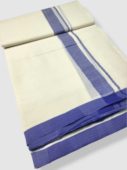 Kerala Balaramapuram Pure Cotton Handloom Mundu/Dhoti