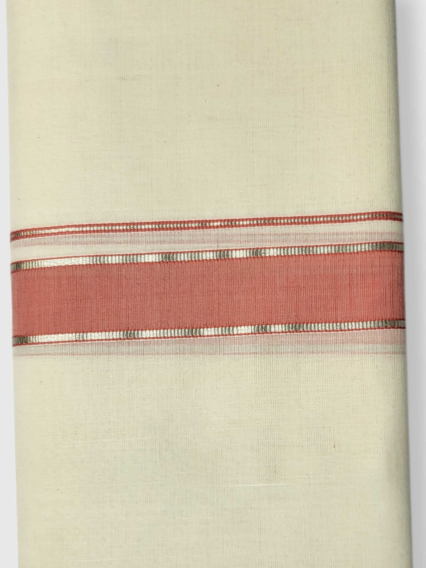 Kerala Balaramapuram Pure Cotton Handloom Mundu/Dhoti