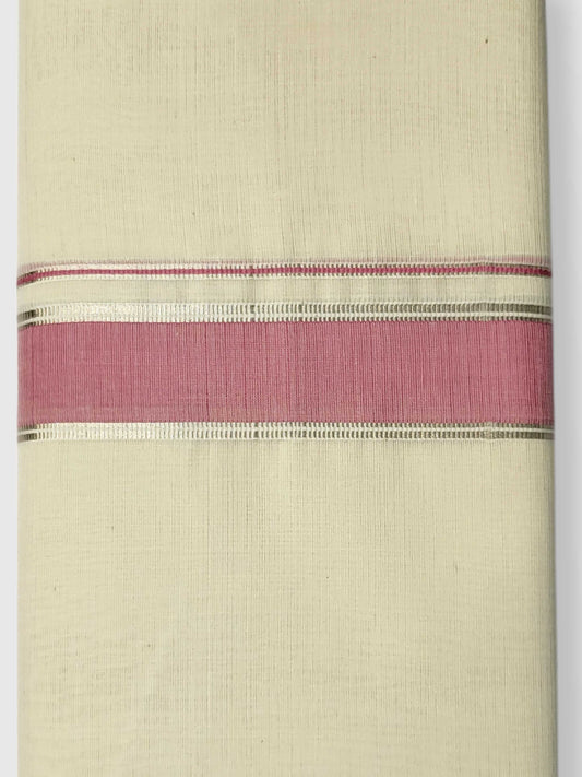 Kerala Balaramapuram Pure Cotton Handloom Mundu/Dhoti