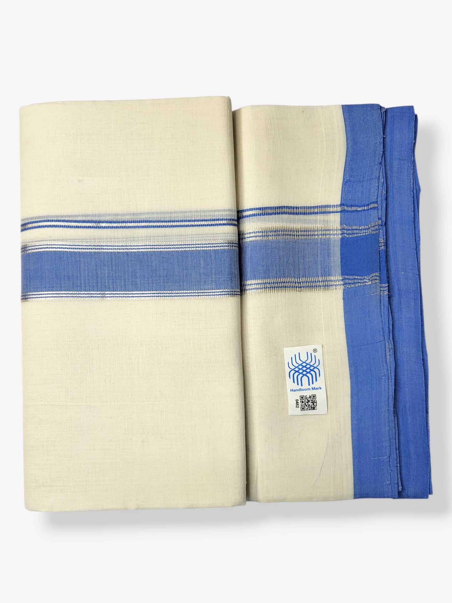 Kerala Balaramapuram Pure Cotton Handloom Mundu/Dhoti