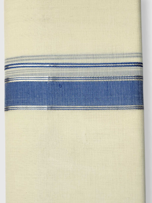 Kerala Balaramapuram Pure Cotton Handloom Mundu/Dhoti