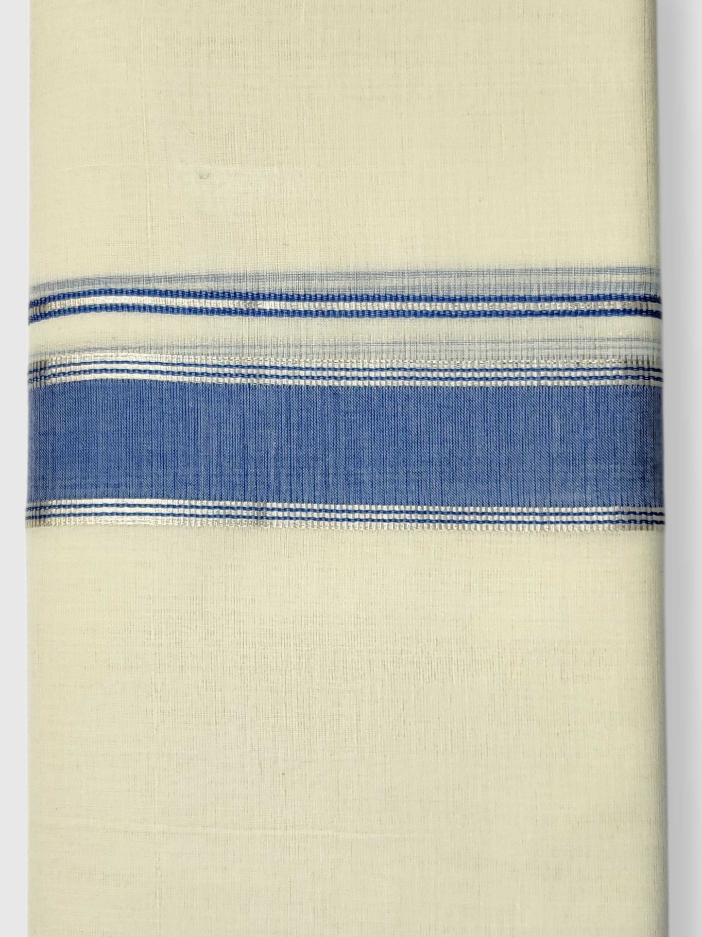 Kerala Balaramapuram Pure Cotton Handloom Mundu/Dhoti