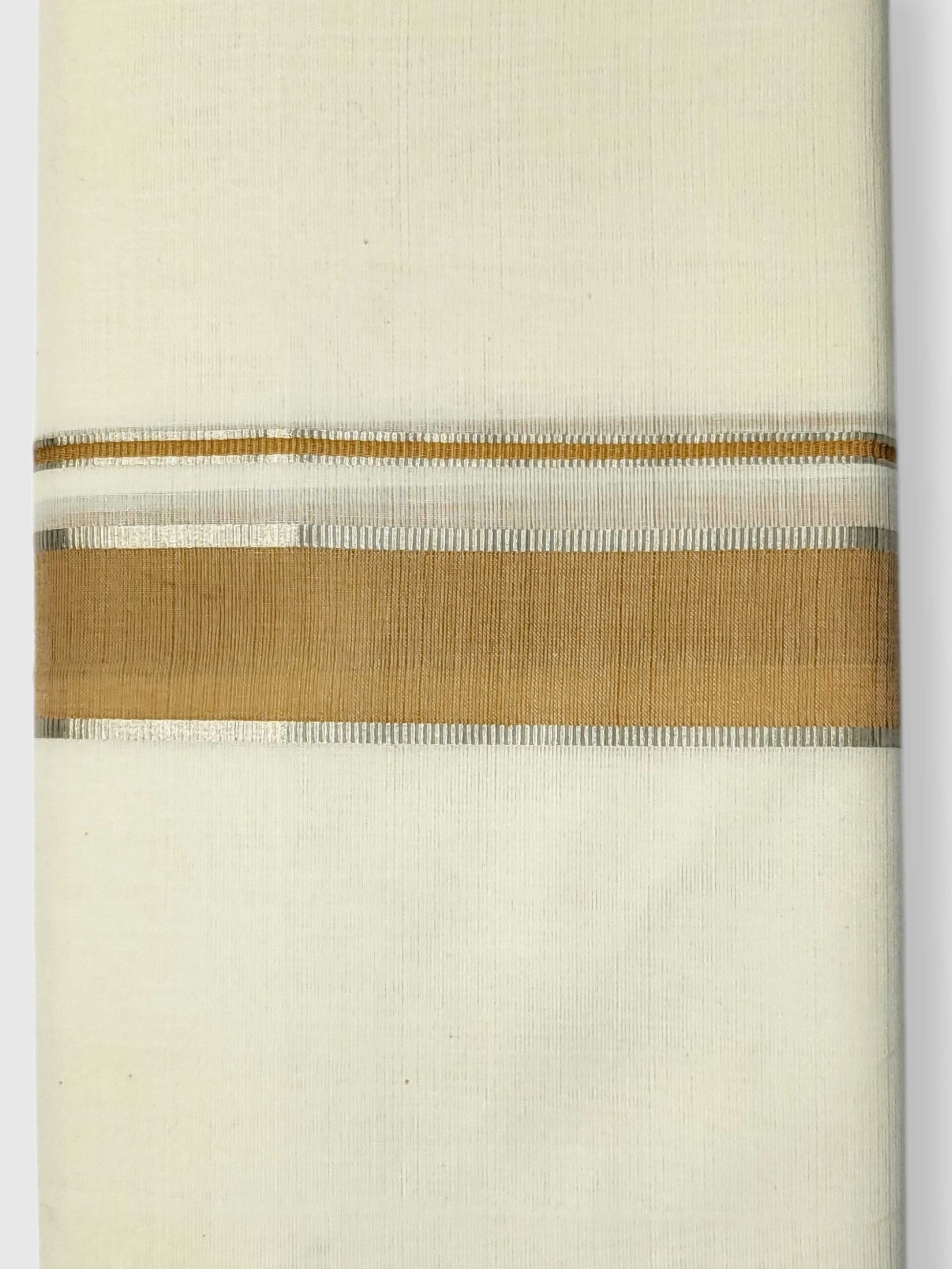 Kerala Balaramapuram Pure Cotton Handloom Mundu/Dhoti