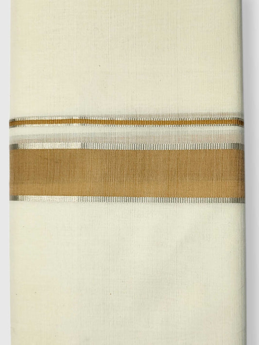 Kerala Balaramapuram Pure Cotton Handloom Mundu/Dhoti