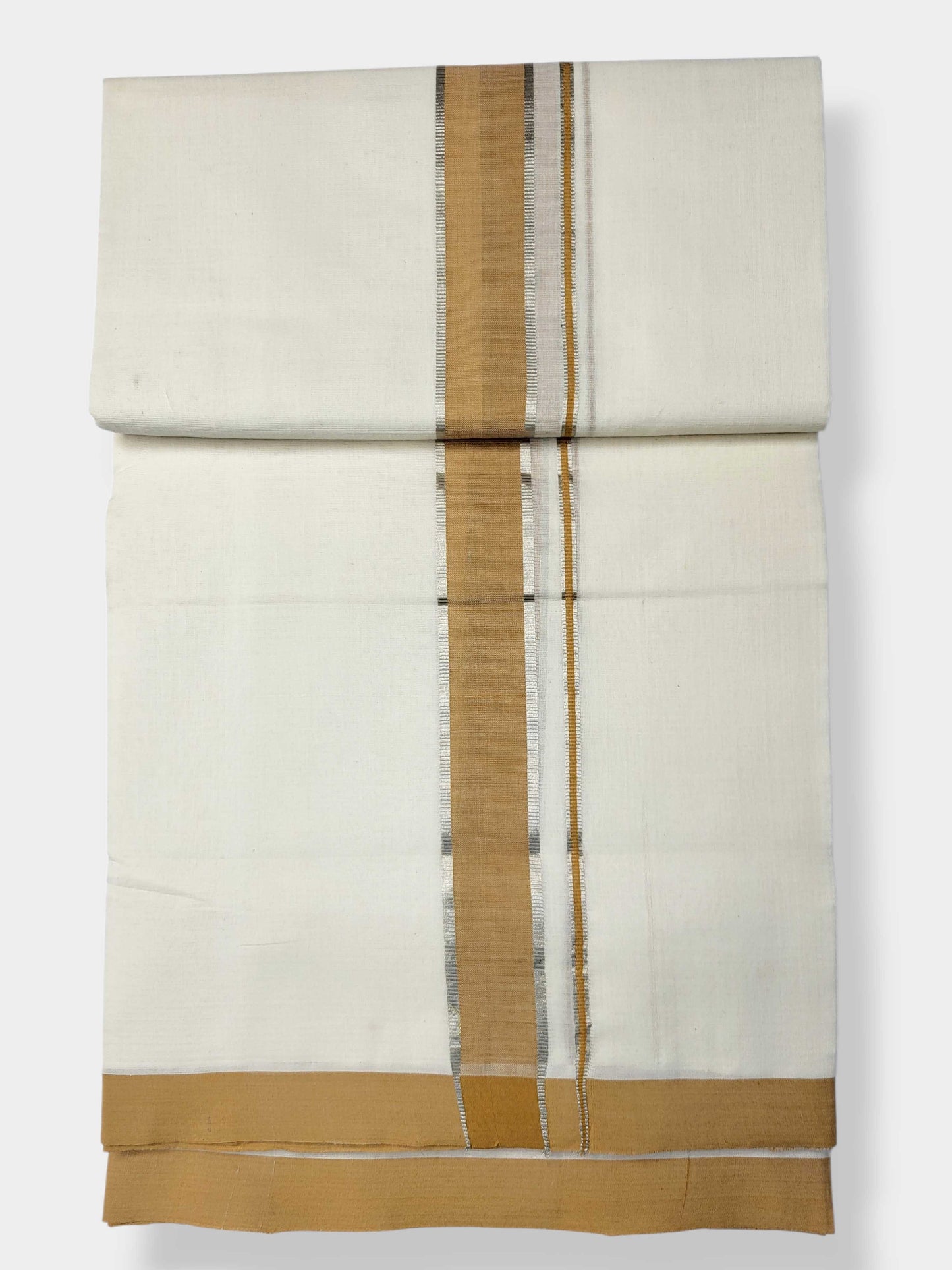 Kerala Balaramapuram Pure Cotton Handloom Mundu/Dhoti