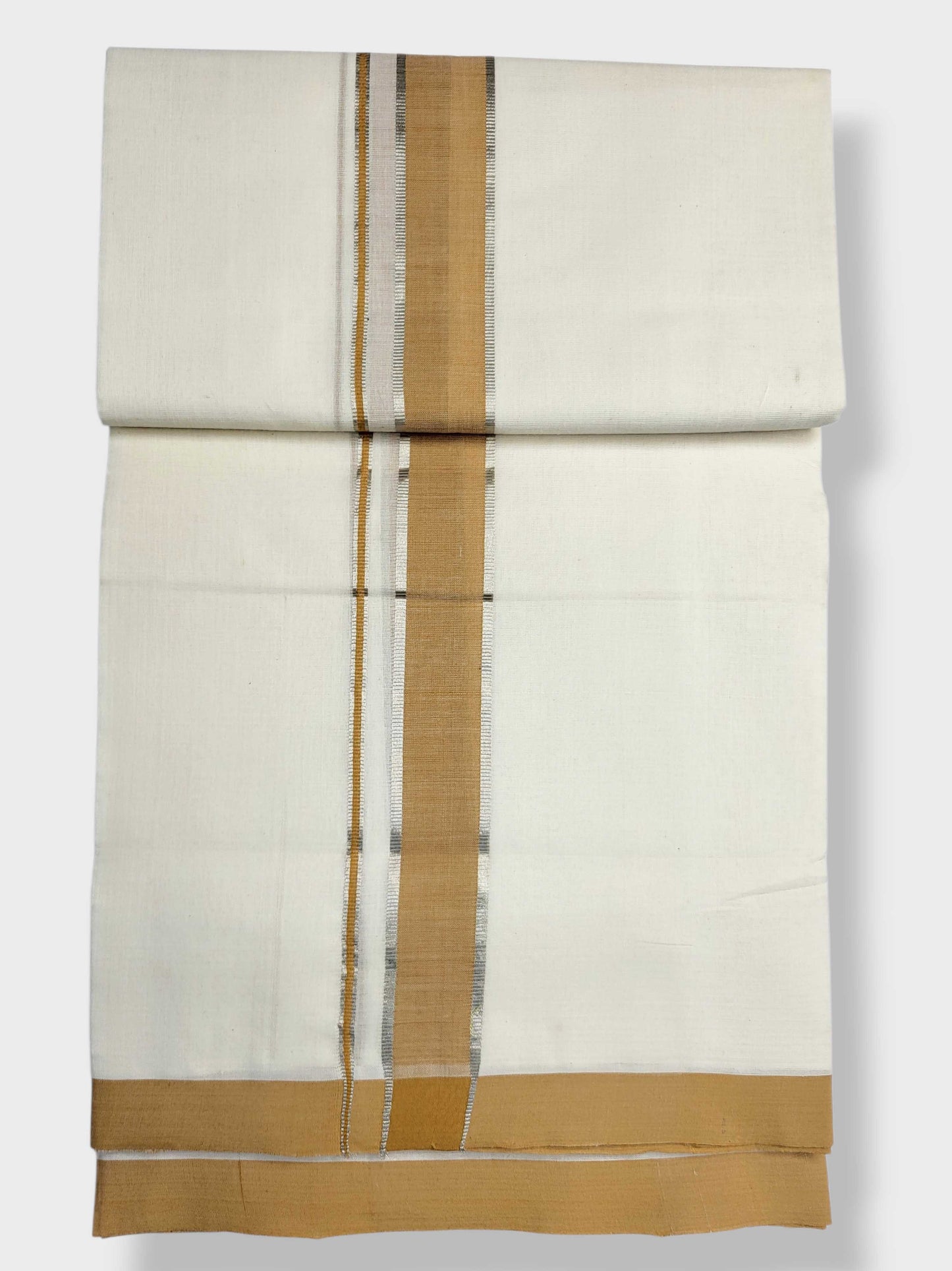 Kerala Balaramapuram Pure Cotton Handloom Mundu/Dhoti