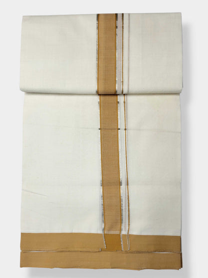 Kerala Balaramapuram Pure Cotton Handloom Mundu/Dhoti