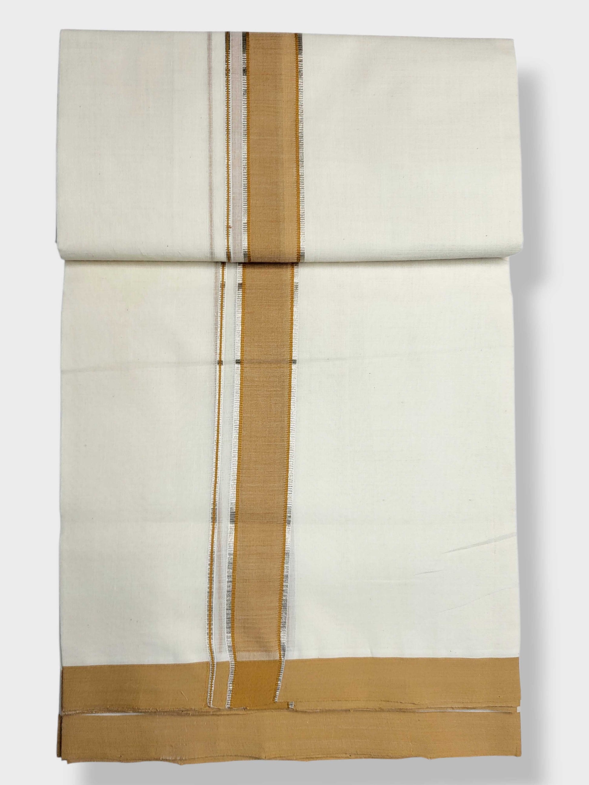 Kerala Balaramapuram Pure Cotton Handloom Mundu/Dhoti