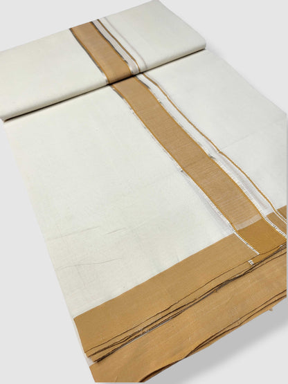 Kerala Balaramapuram Pure Cotton Handloom Mundu/Dhoti