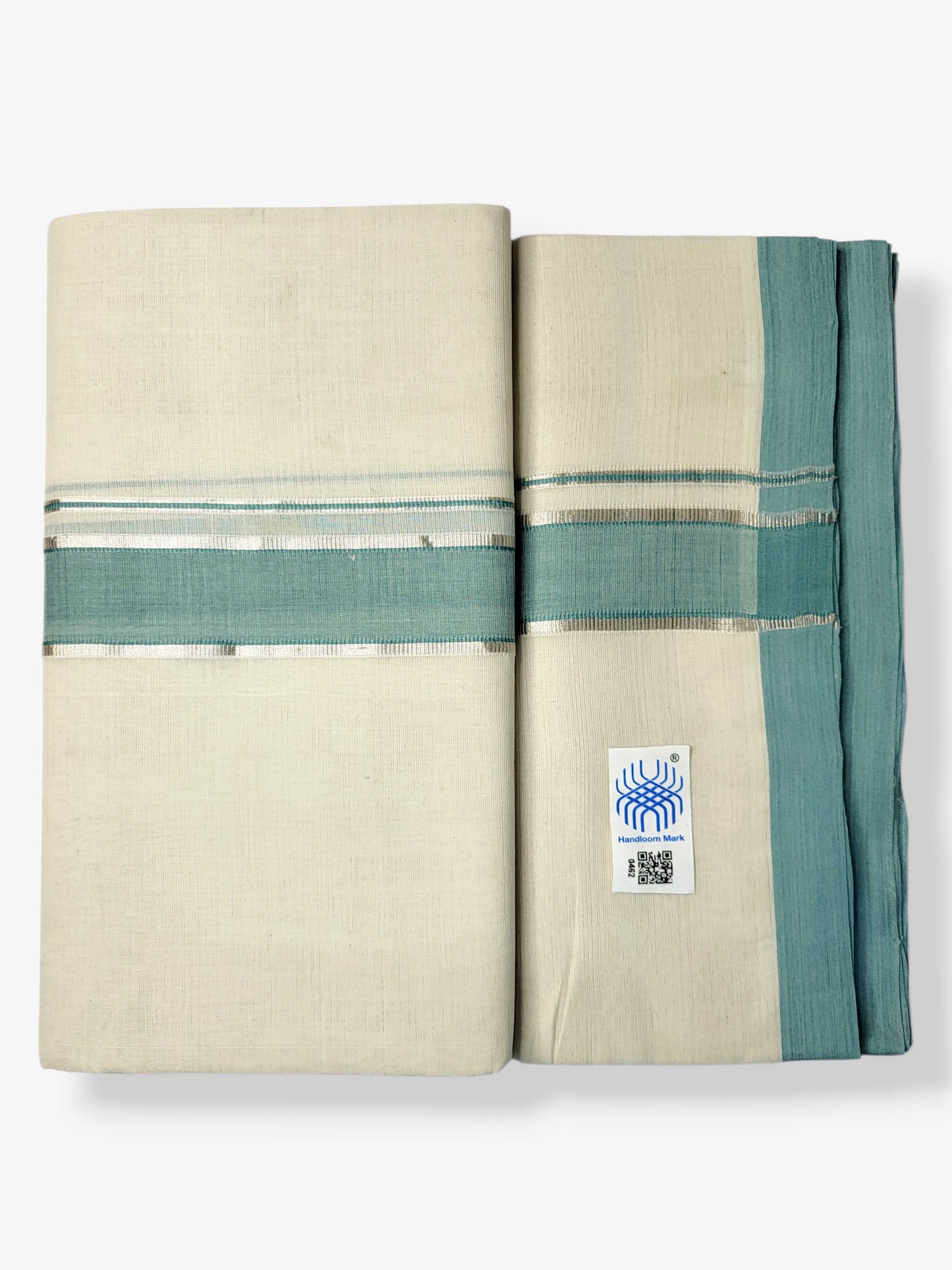 Kerala Balaramapuram Pure Cotton Handloom Mundu/Dhoti