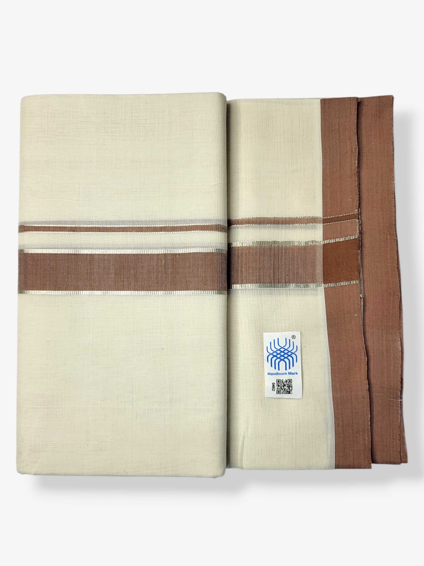 Kerala Balaramapuram Pure Cotton Handloom Mundu/Dhoti