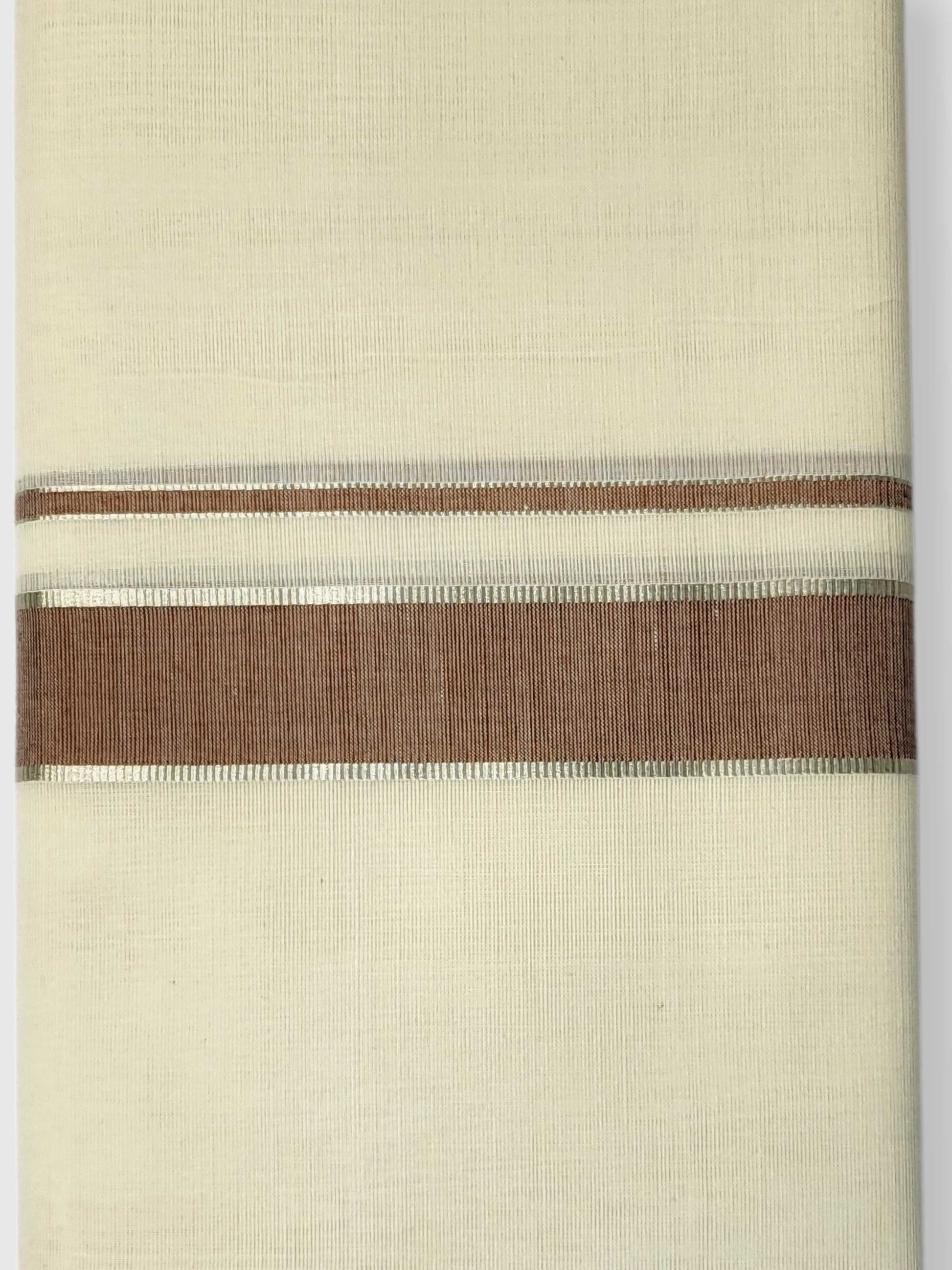 Kerala Balaramapuram Pure Cotton Handloom Mundu/Dhoti