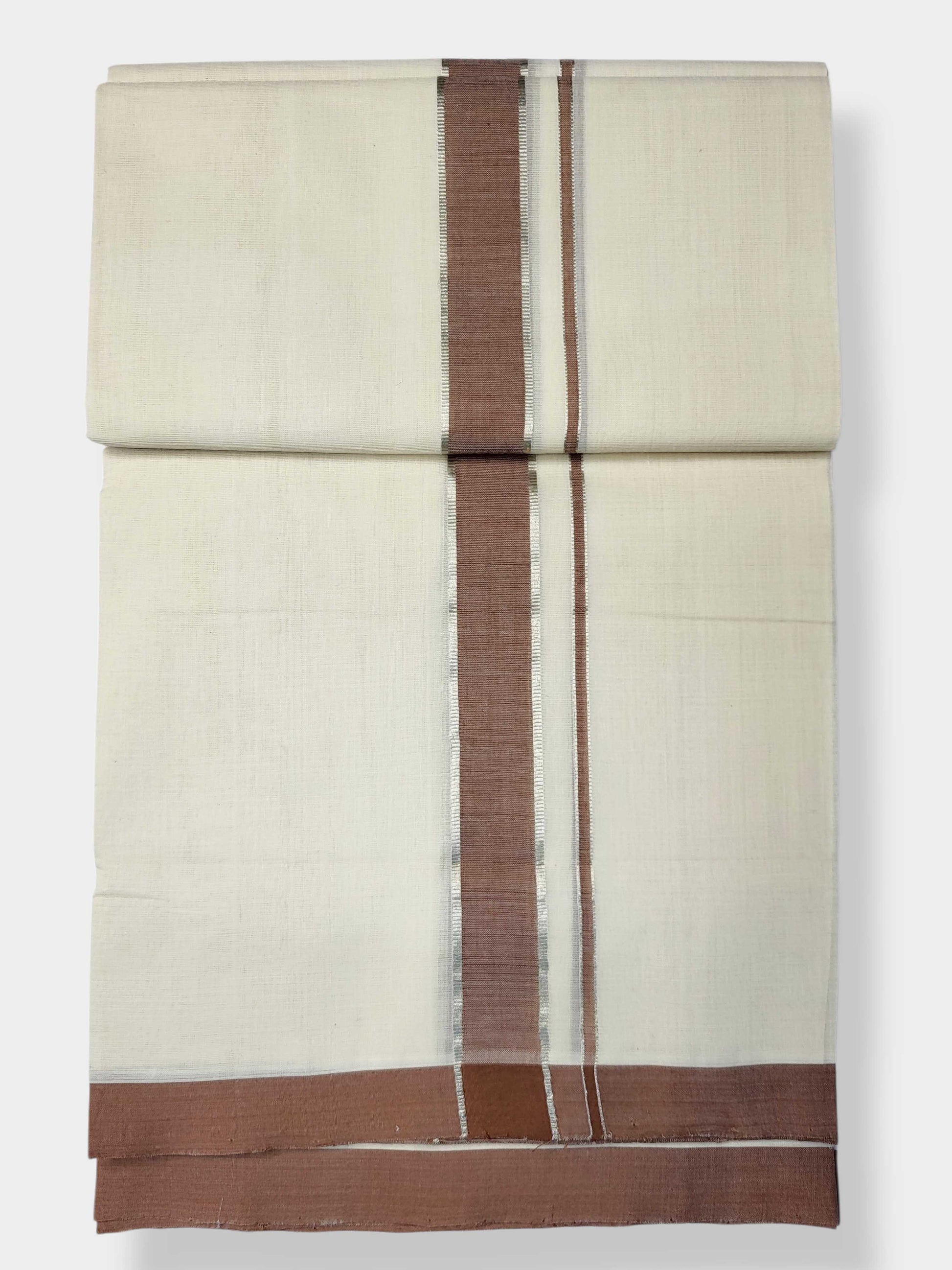 Kerala Balaramapuram Pure Cotton Handloom Mundu/Dhoti