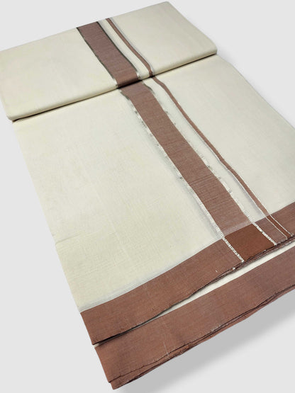 Kerala Balaramapuram Pure Cotton Handloom Mundu/Dhoti