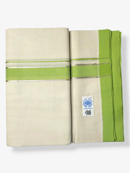 Kerala Balaramapuram Pure Cotton Handloom Mundu/Dhoti