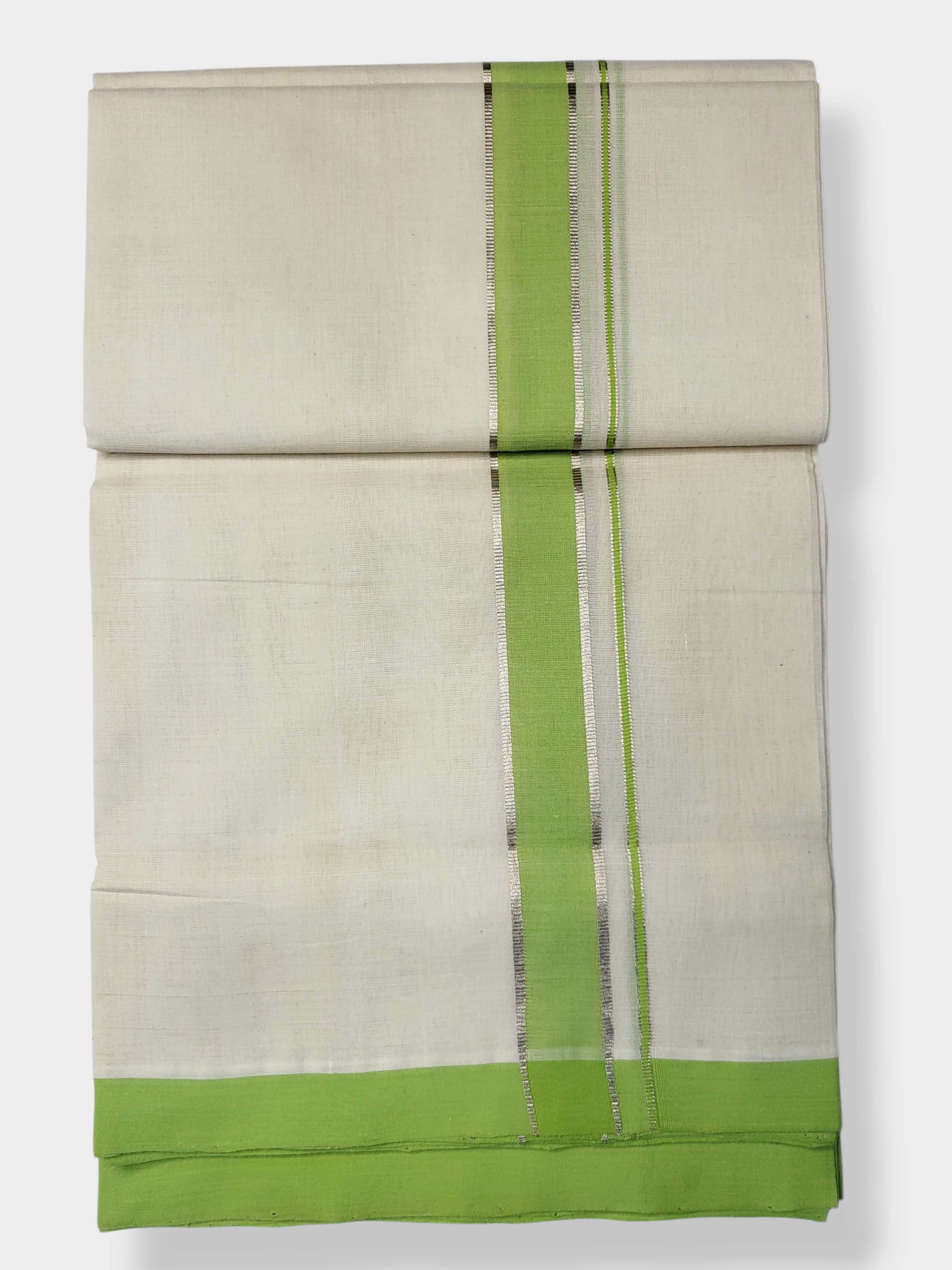Kerala Balaramapuram Pure Cotton Handloom Mundu/Dhoti