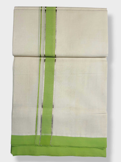 Kerala Balaramapuram Pure Cotton Handloom Mundu/Dhoti