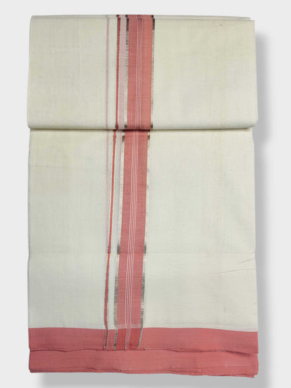 Kerala Balaramapuram Pure Cotton Handloom Mundu/Dhoti