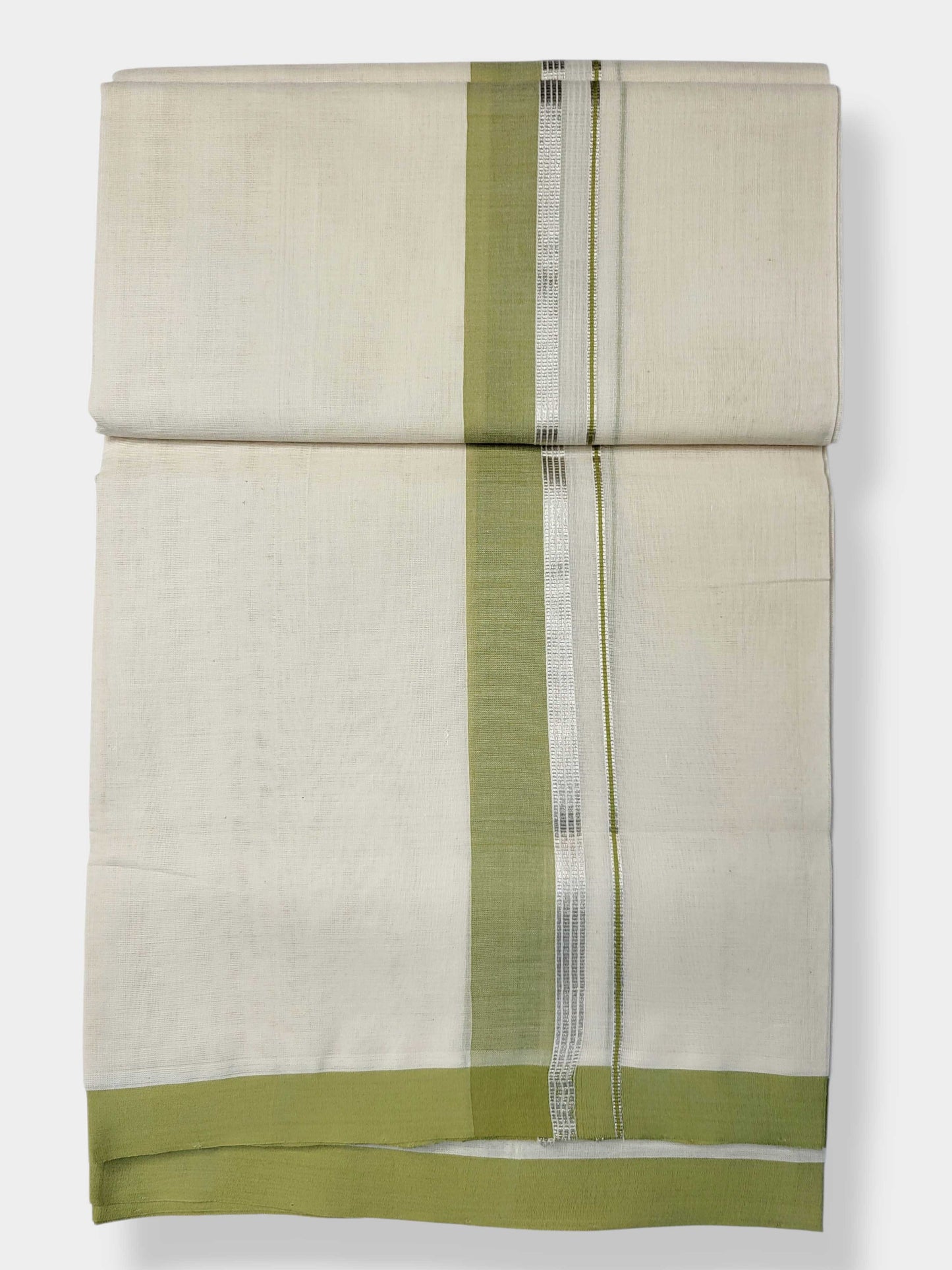 Kerala Balaramapuram Pure Cotton Handloom Mundu/Dhoti