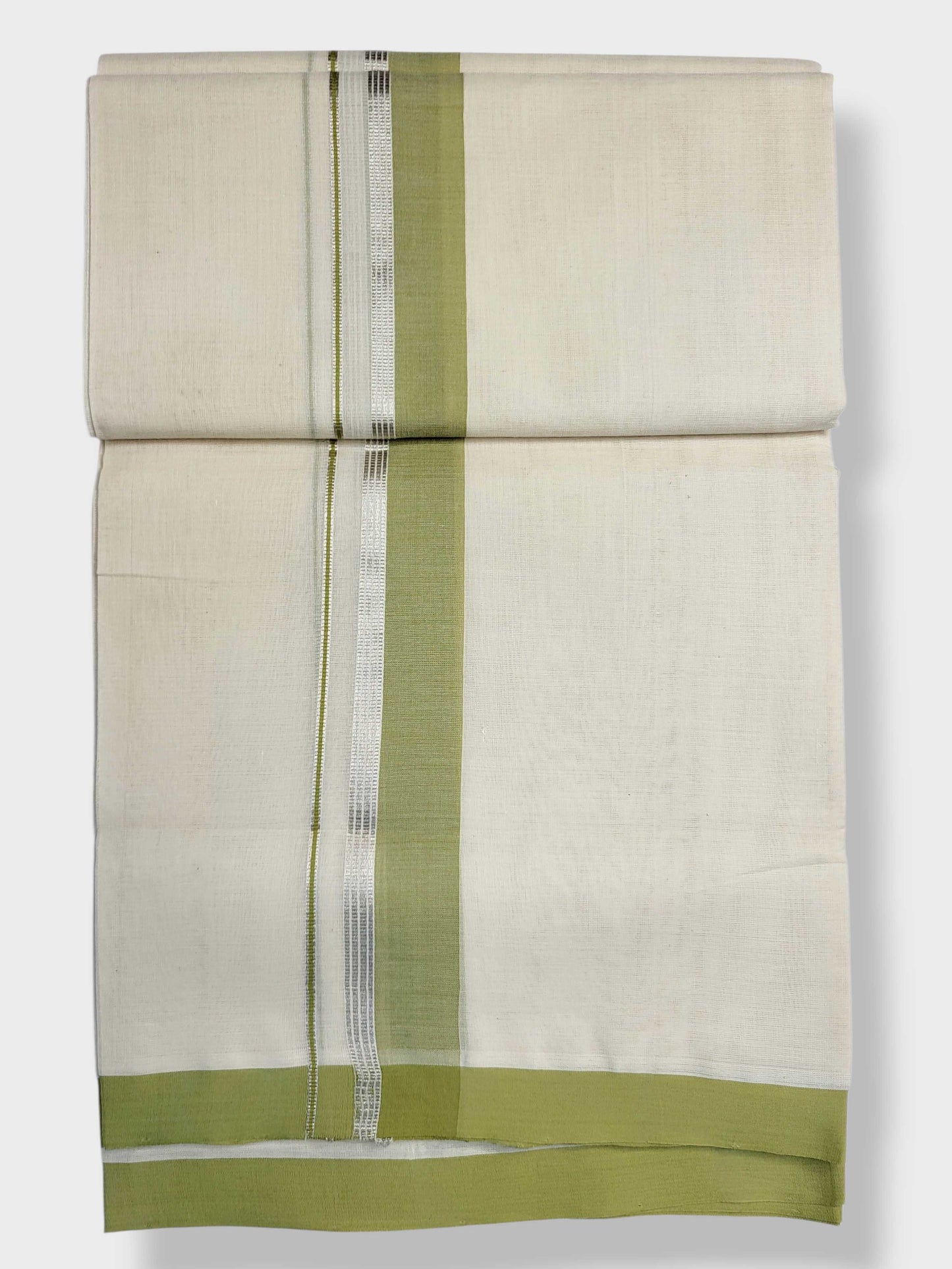 Kerala Balaramapuram Pure Cotton Handloom Mundu/Dhoti