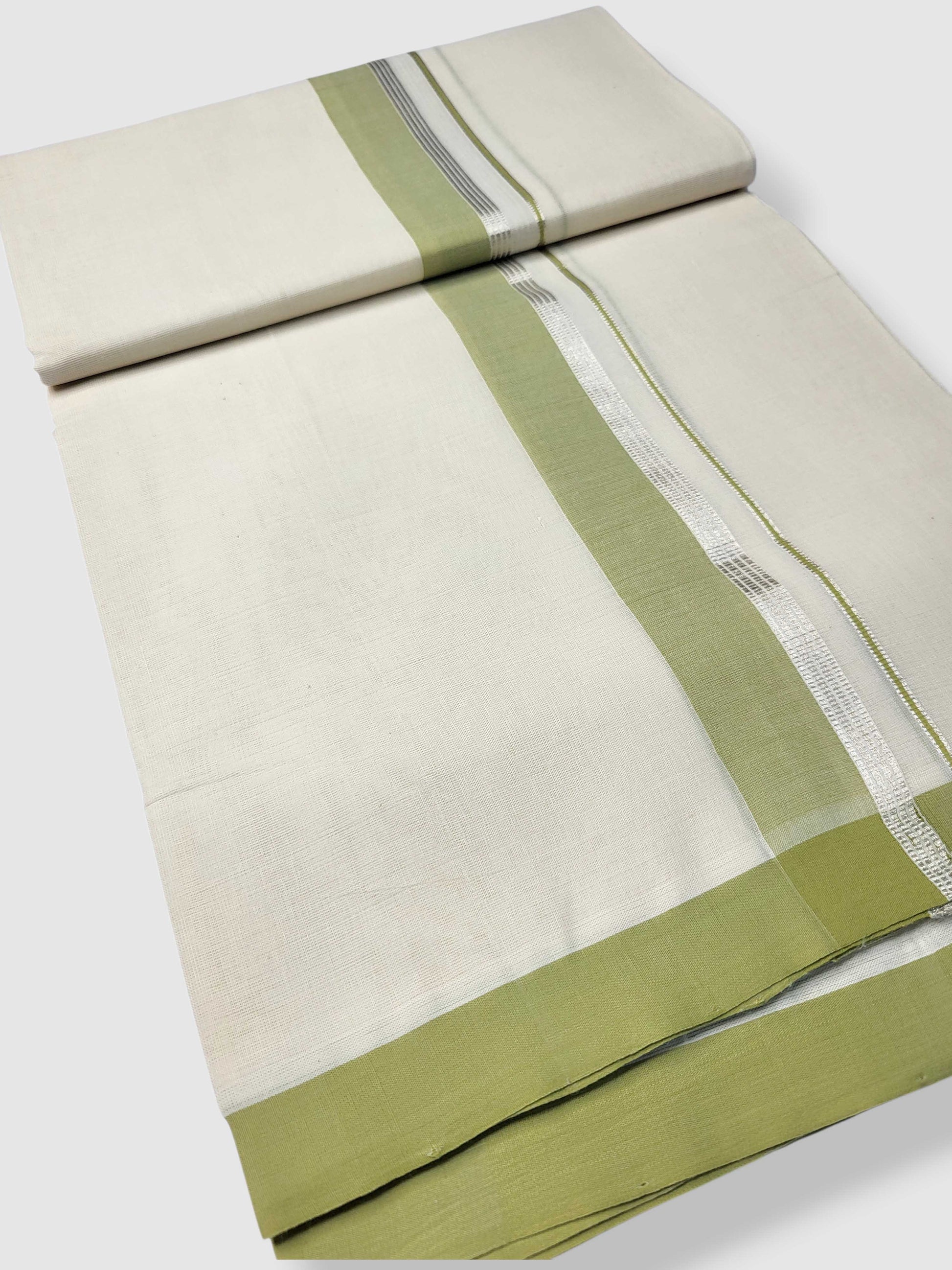 Kerala Balaramapuram Pure Cotton Handloom Mundu/Dhoti