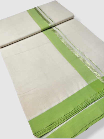 Kerala Balaramapuram Pure Cotton Handloom Mundu/Dhoti