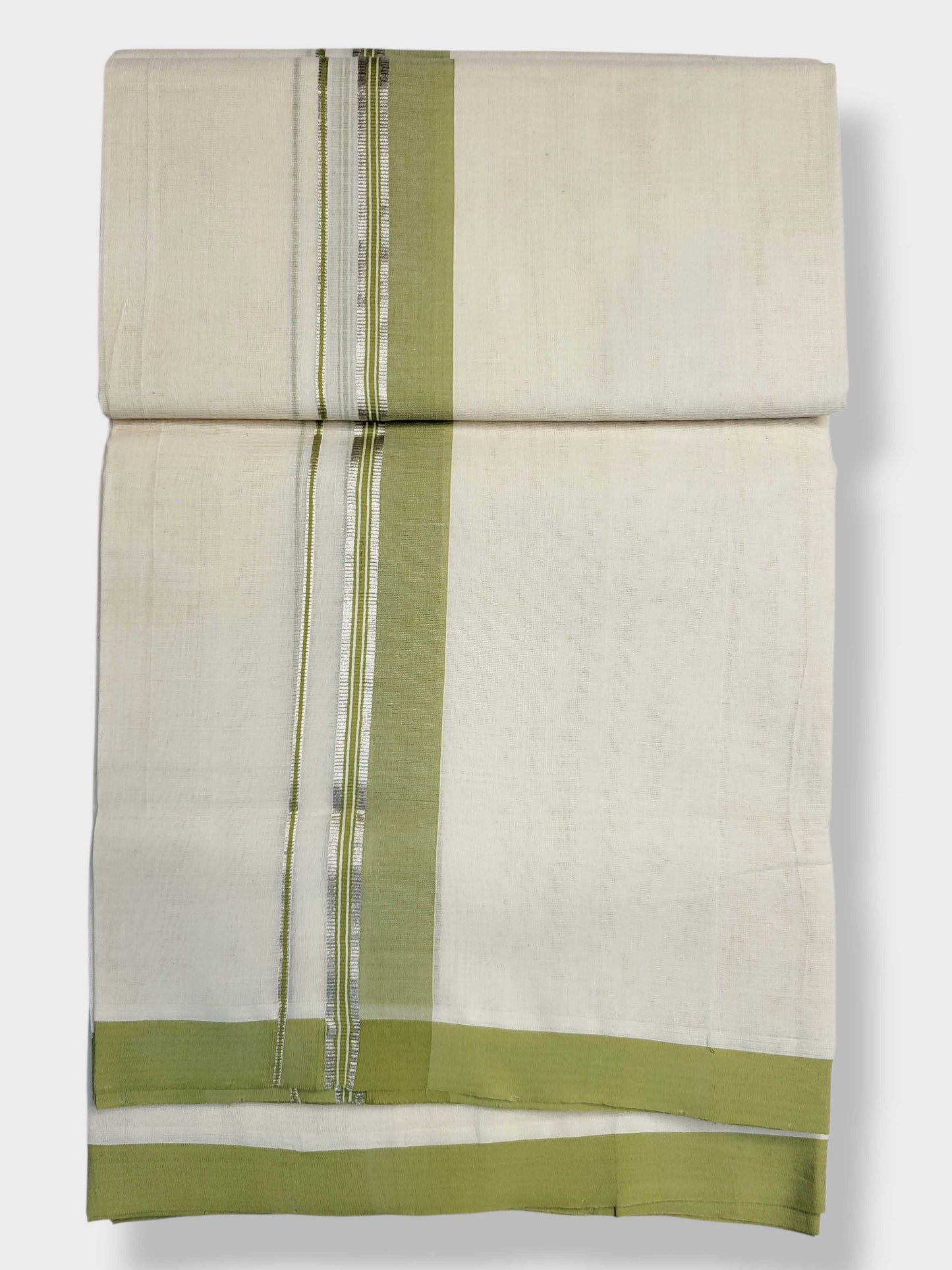 Kerala Balaramapuram Pure Cotton Handloom Mundu/Dhoti