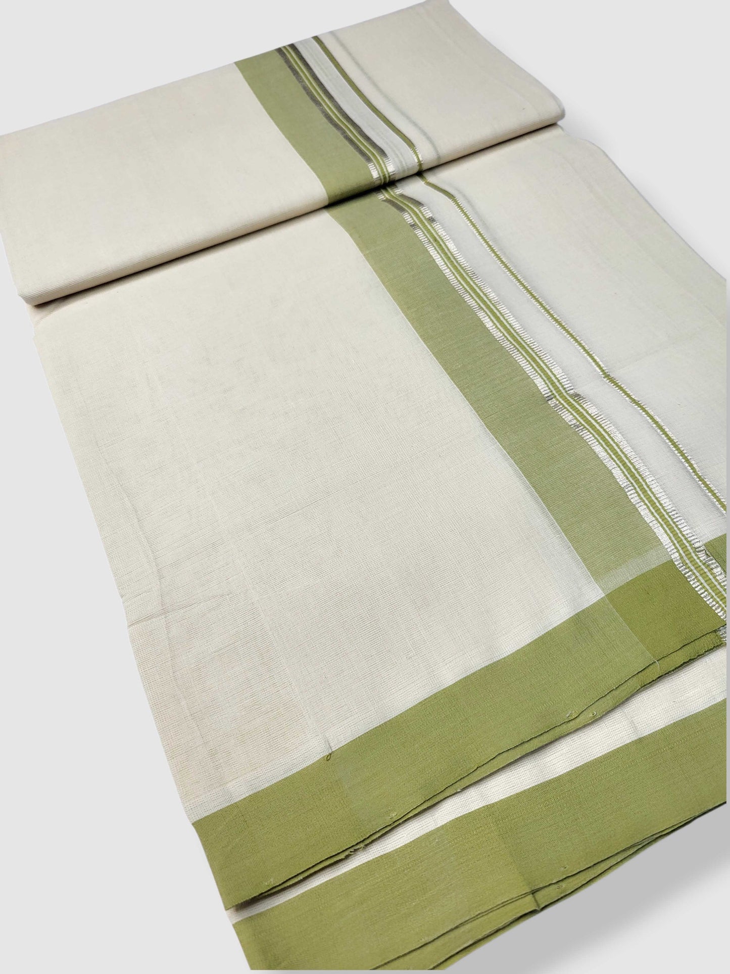 Kerala Balaramapuram Pure Cotton Handloom Mundu/Dhoti