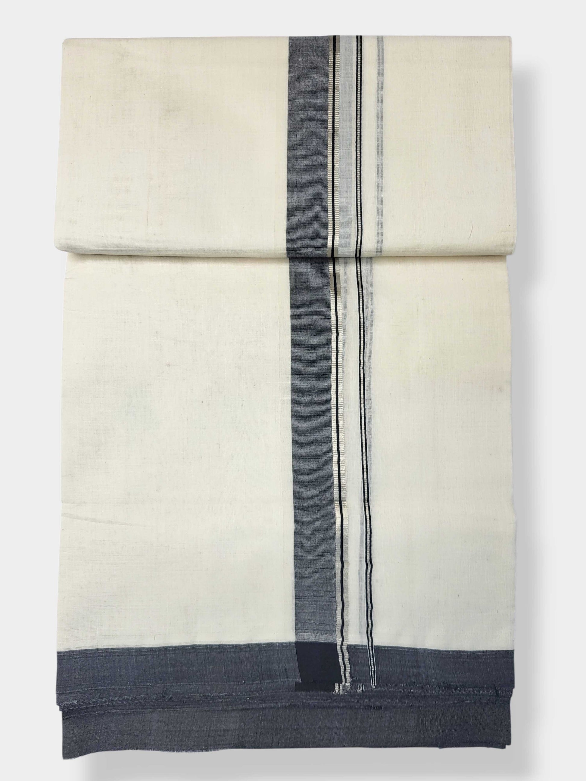 Kerala Balaramapuram Pure Cotton Handloom Mundu/Dhoti